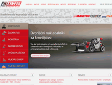 Tablet Screenshot of linfis.si